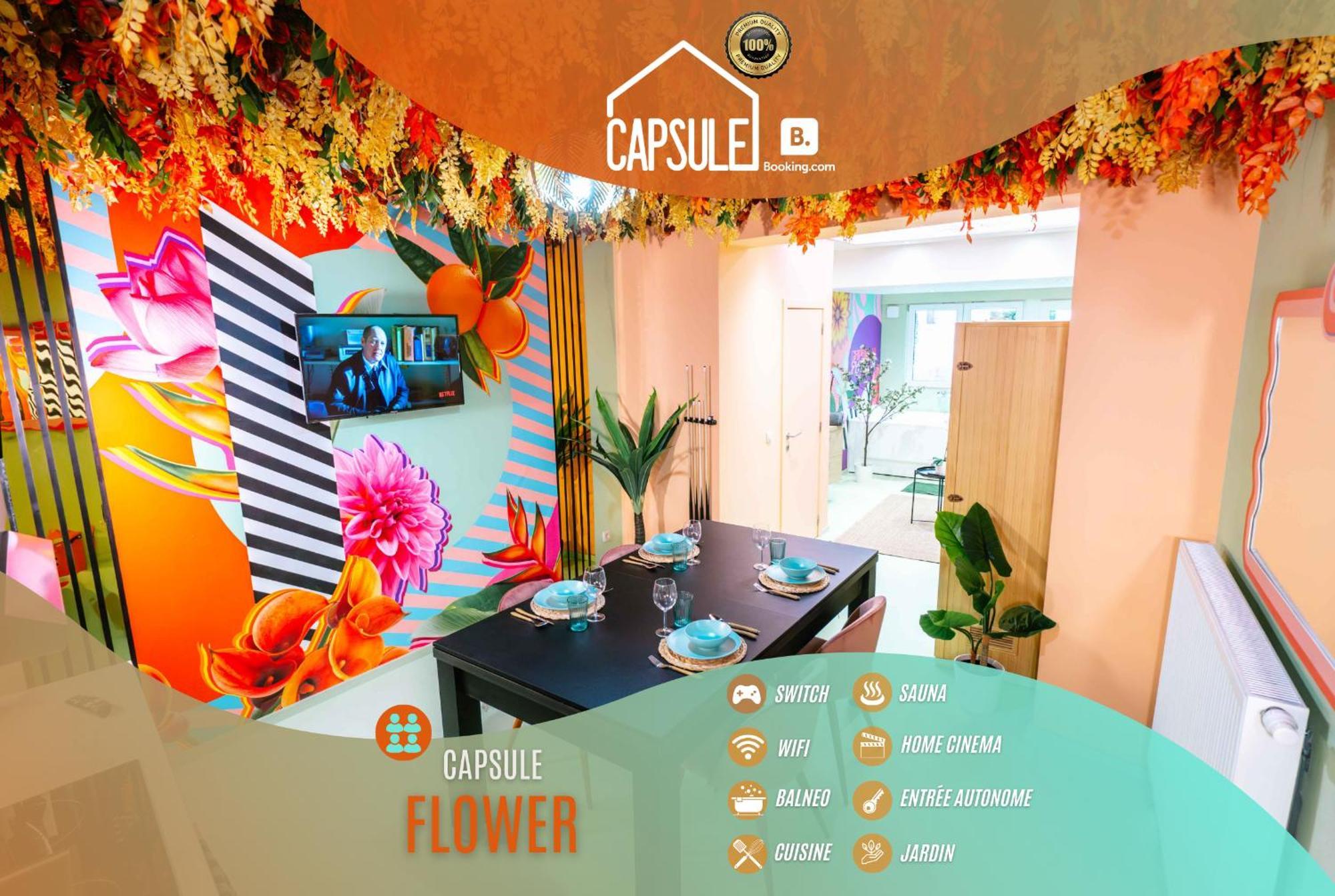 Capsule Flower - Balneo - Cinema - Billard - Nintendo Switch - Mons Centre מראה חיצוני תמונה